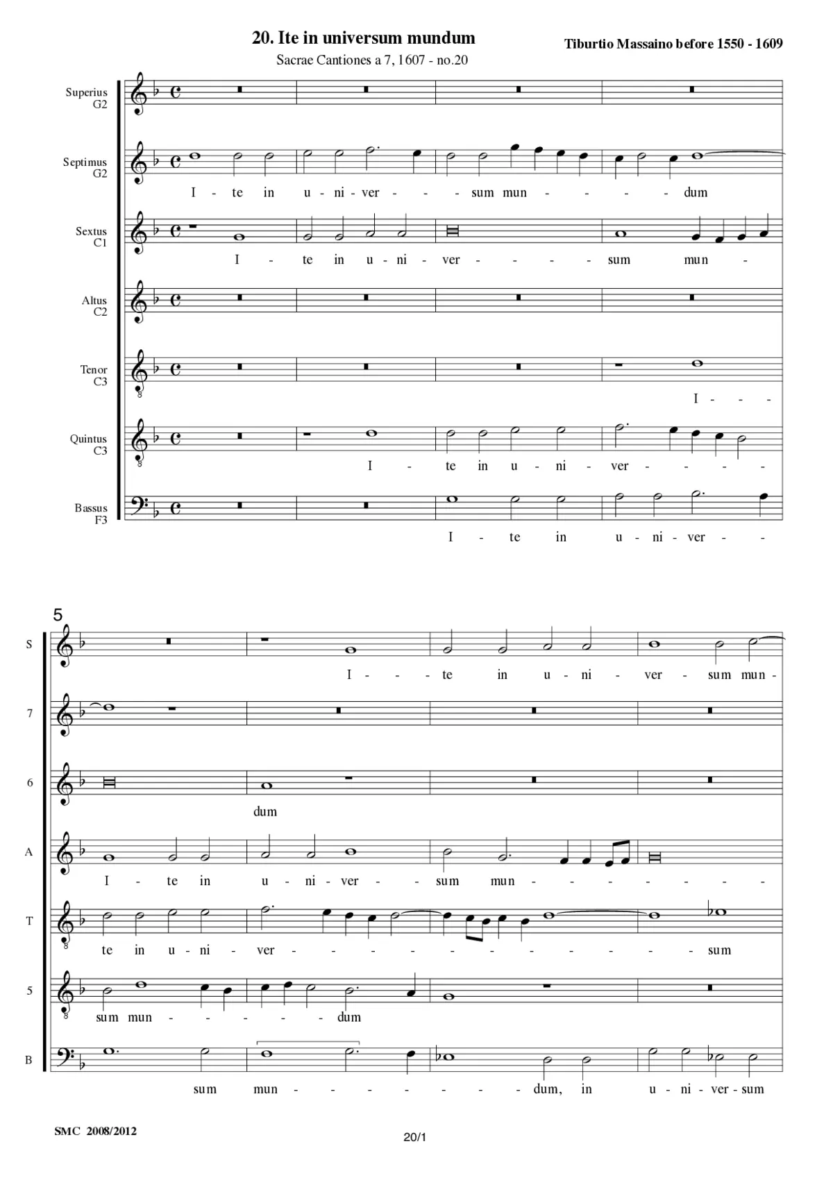 Ite in universum mundum - Page 1