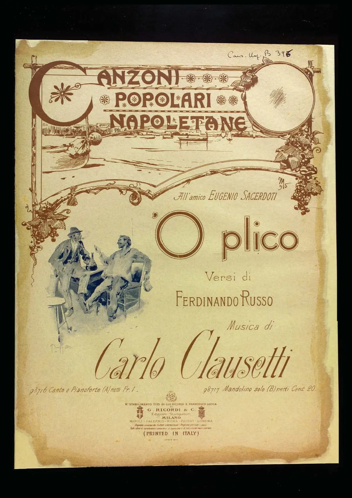 'O plico - Page 1