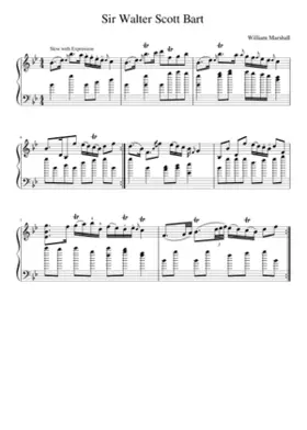 Sir Walter Scott Bart