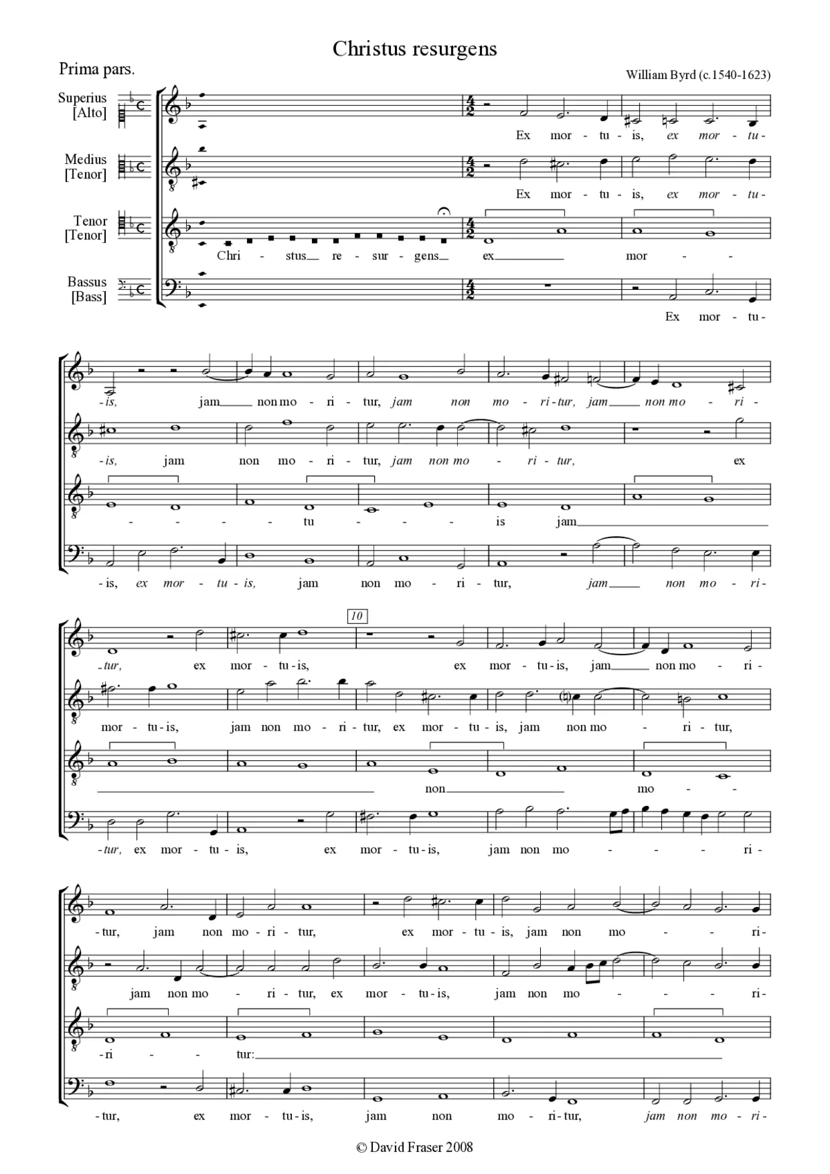 Christus resurgens - Page 1