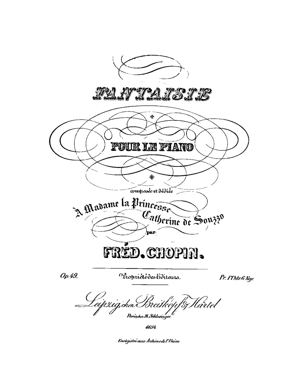 Fantasie - Page 1