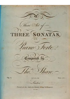3 Piano Sonatas
