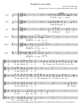 Scioglier la voce umile