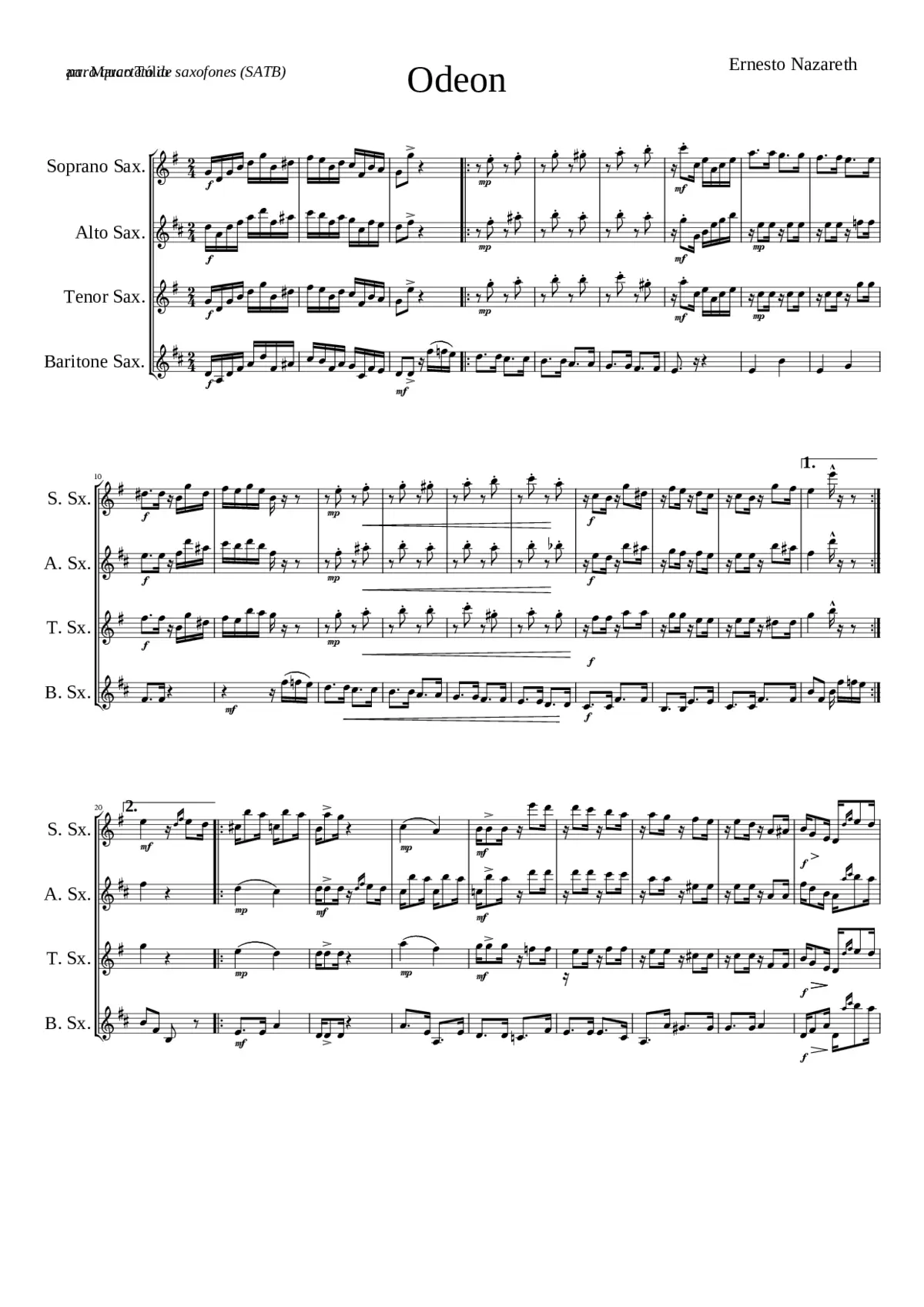 odeon - Page 1