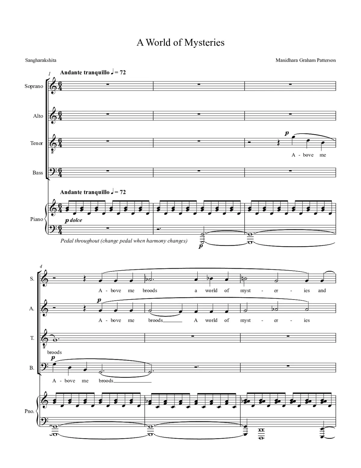 A world of mysteries - Page 1