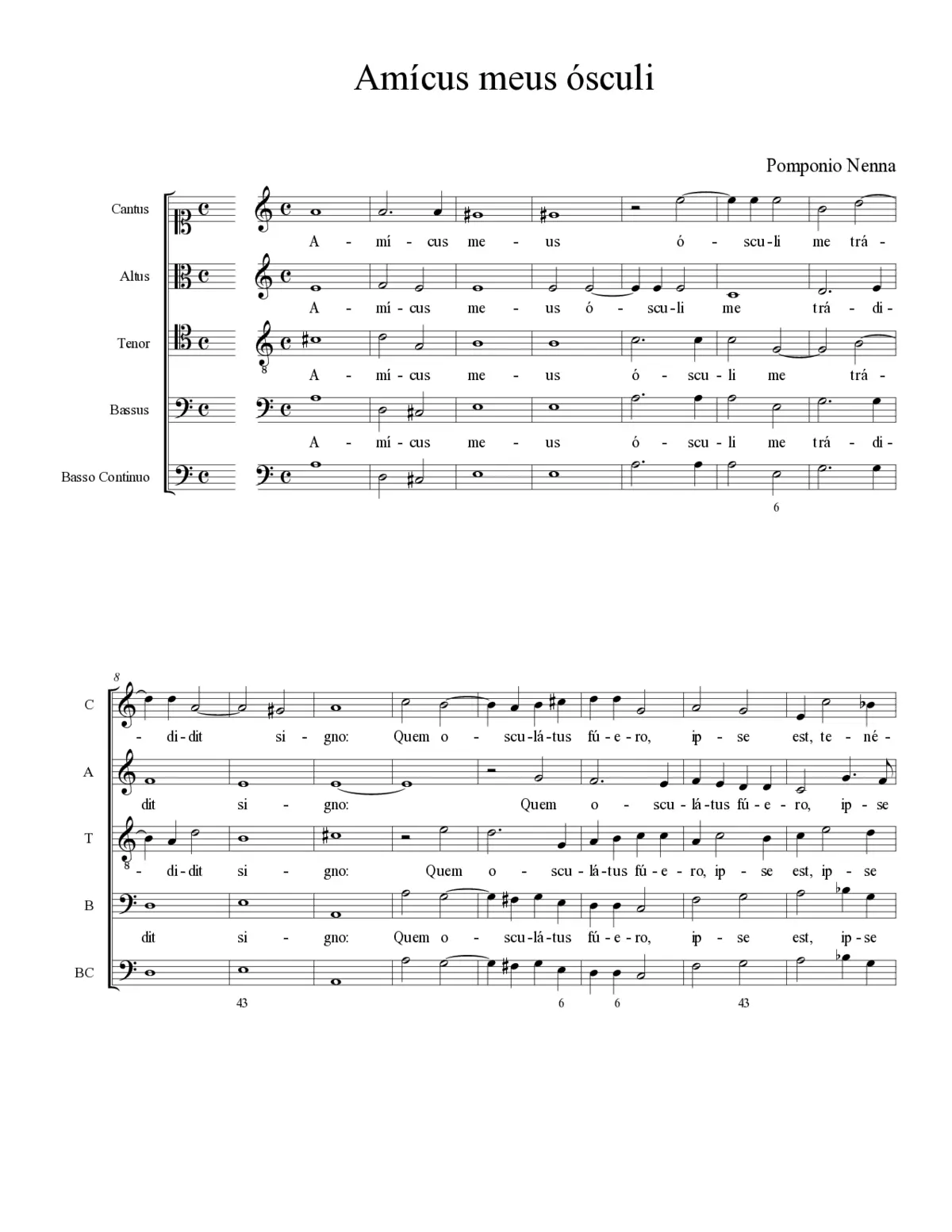 Amícus meus ósculi - Page 1