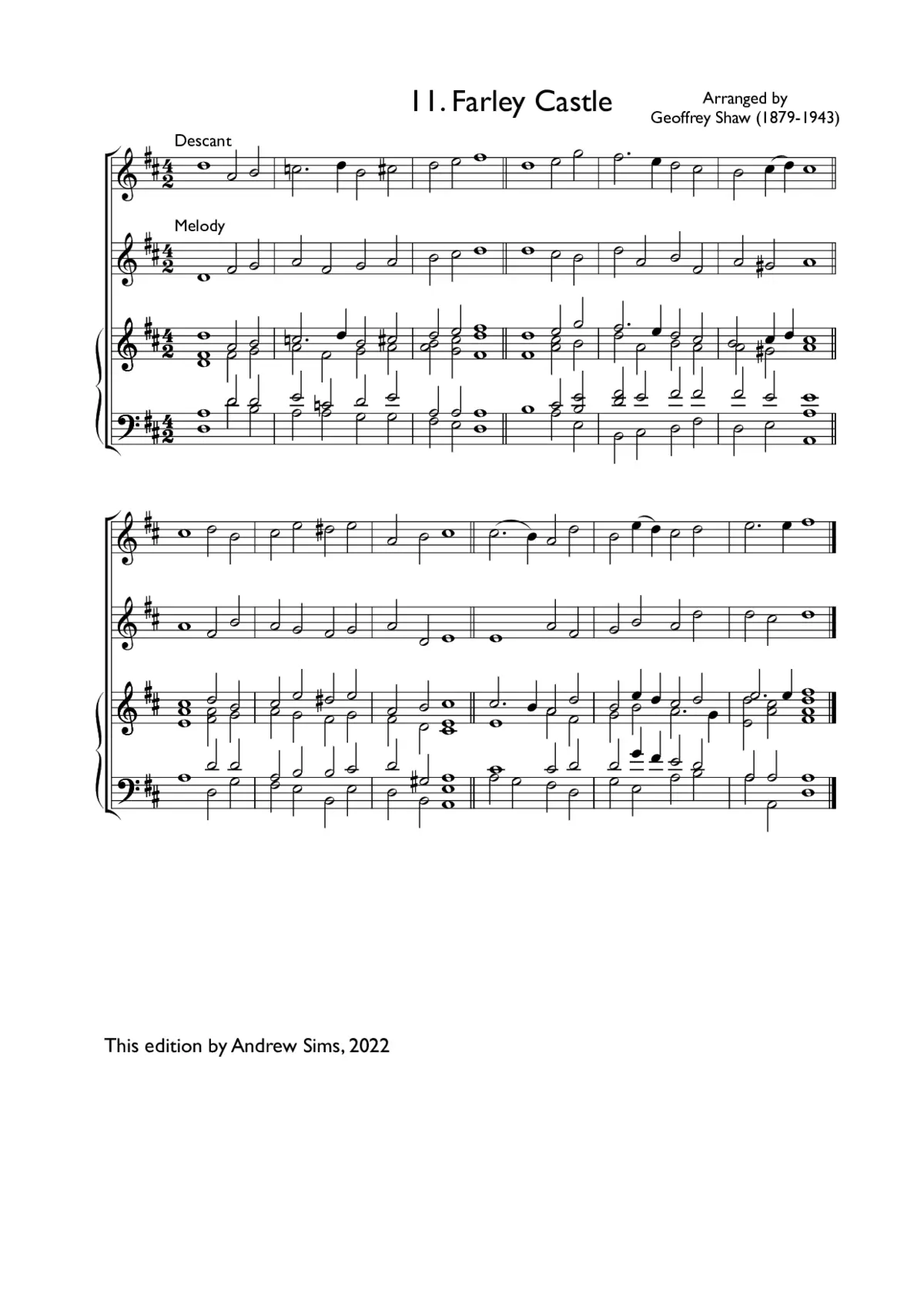 Farley Castle - Page 1