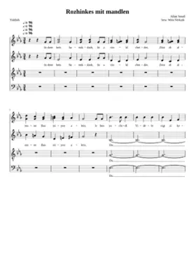 Rozhinkes mit mandlen