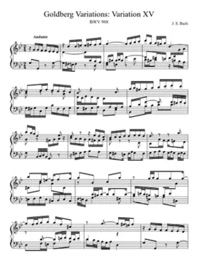 Goldberg-Variationen BWV 988