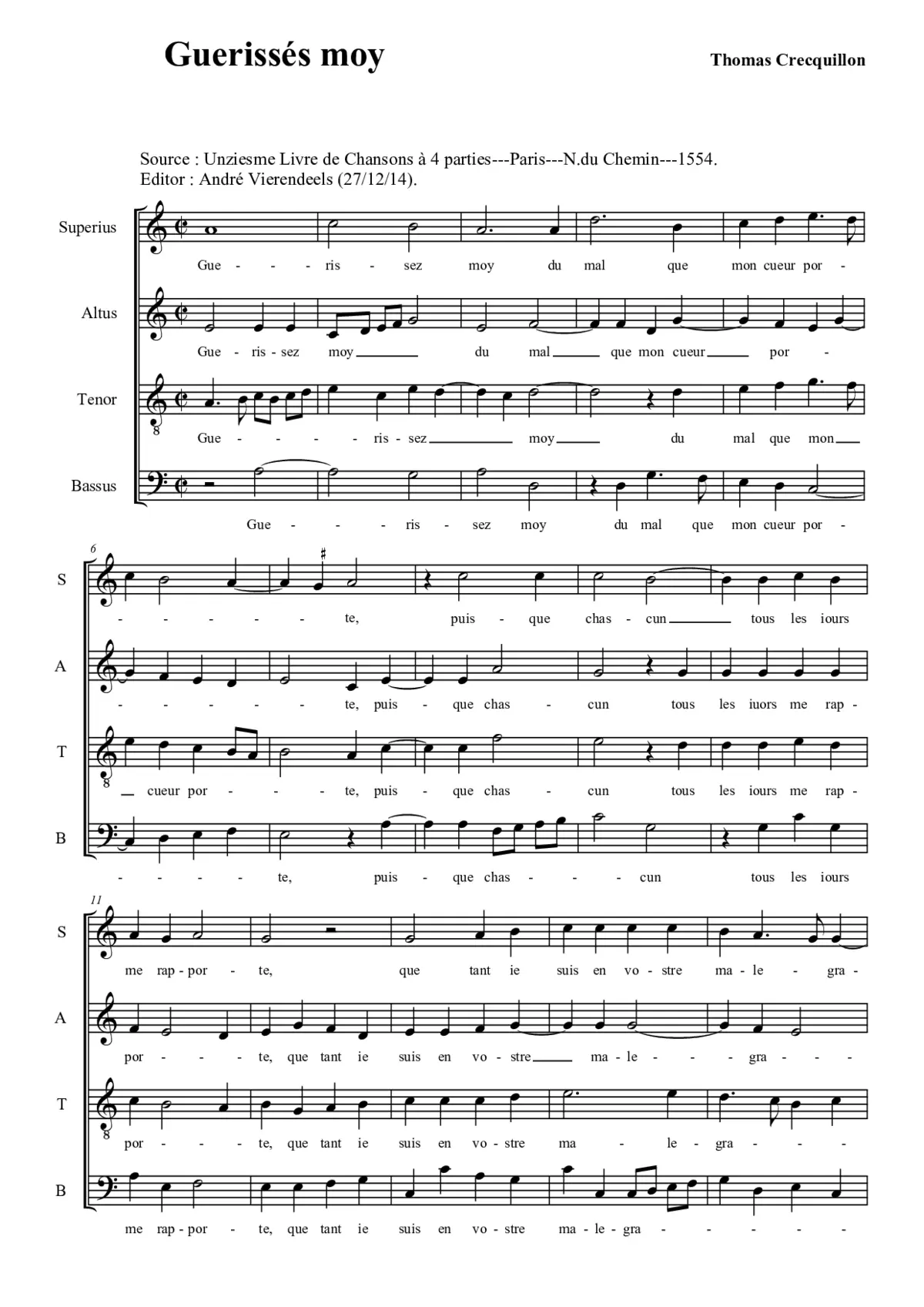 Guerissés moy - Page 1