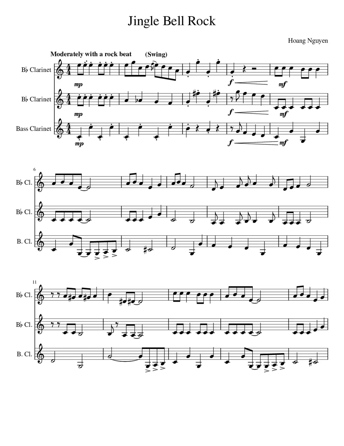 Jingle Bell Rock - Page 1