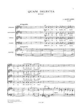 Quam dilecta, Op.148