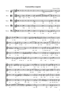 Cantantibus organis Cecilia virgo