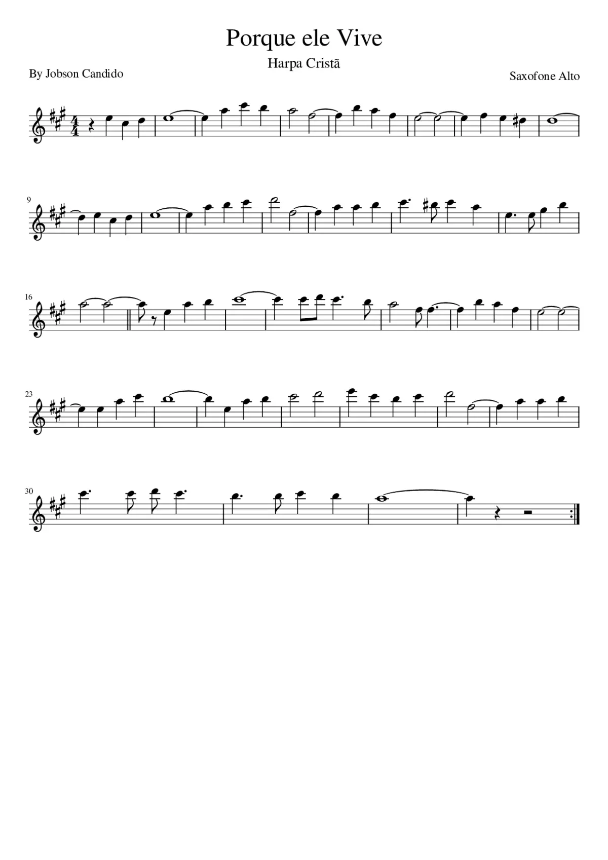 porque ele vive - Page 1