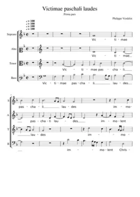 Victimae paschali laudes