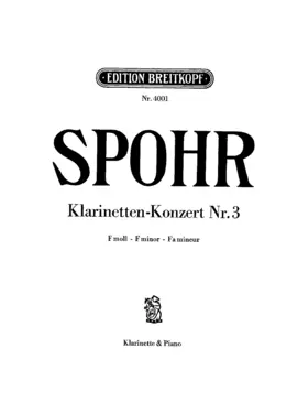 Clarinet Concerto No.3