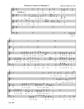 Deh s'alcuna pietat' il cor ti punge