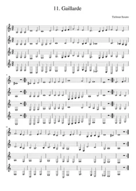 11. Gaillarde