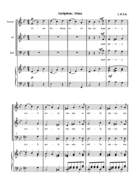 4 Marienantiphonen mit Orgel