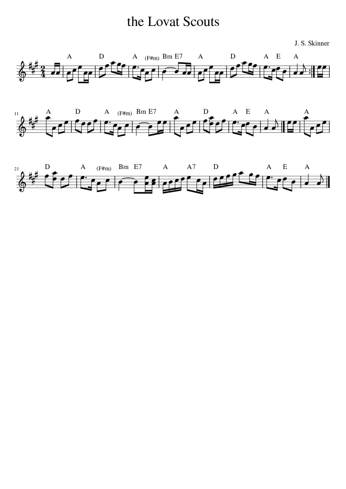 The Lovat Scouts - Page 1