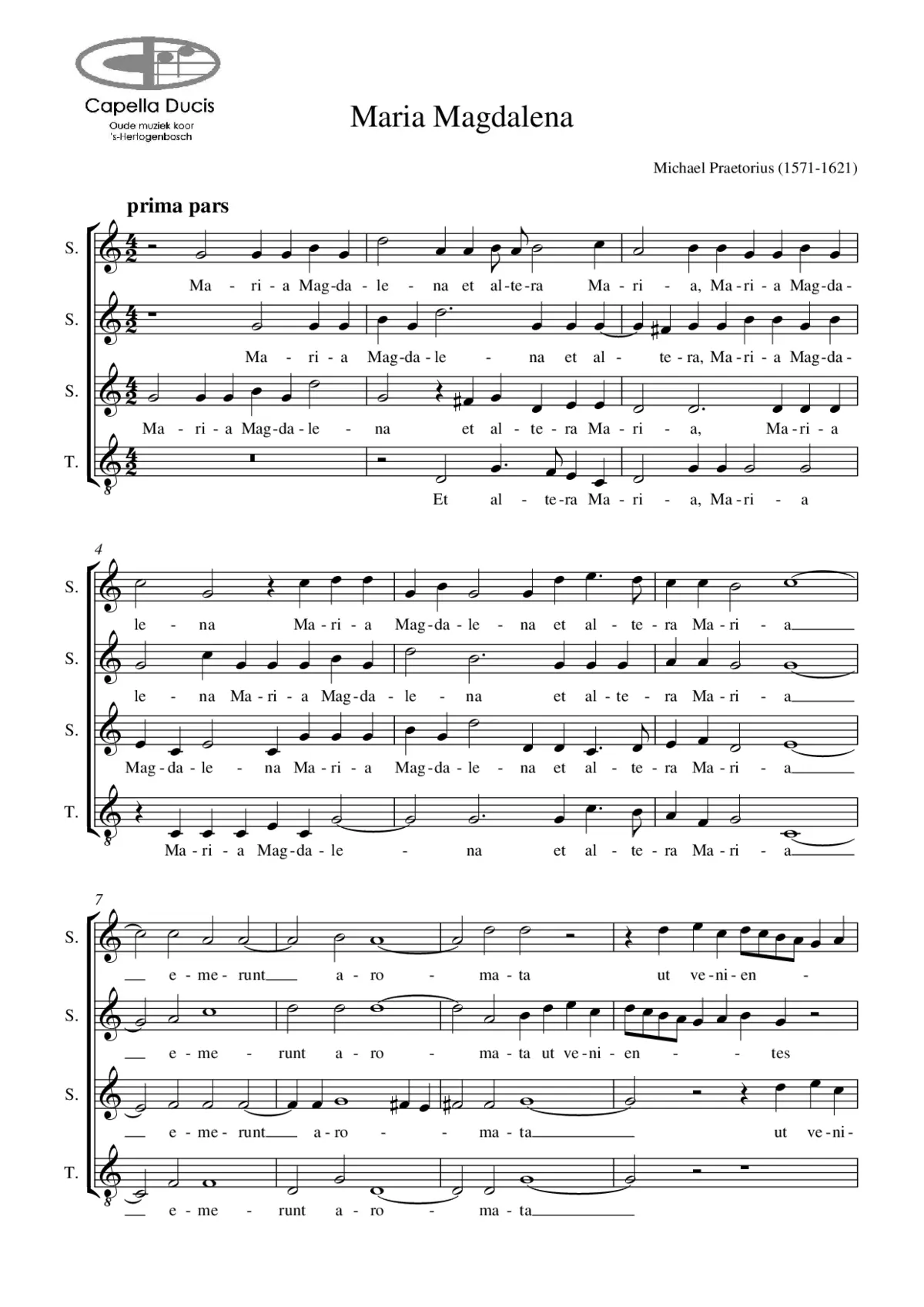 Maria Magdalena - Page 1