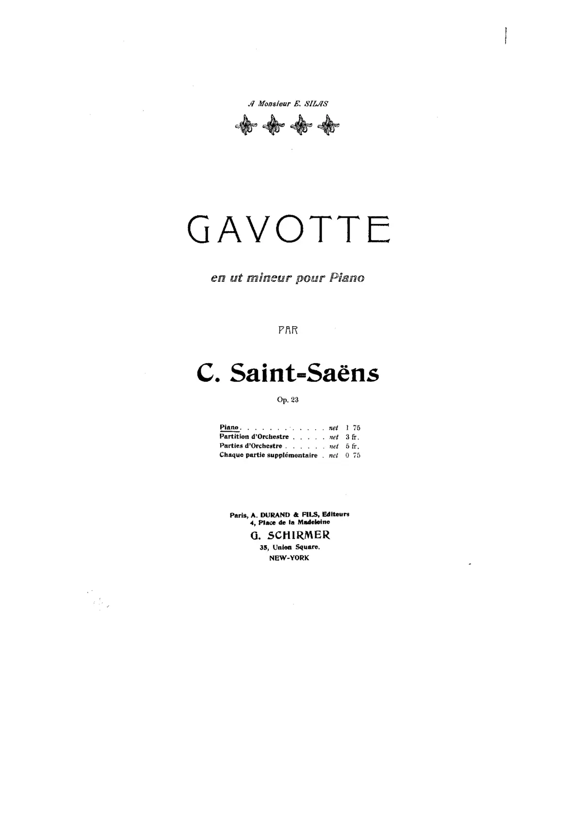 Gavotte - Page 1