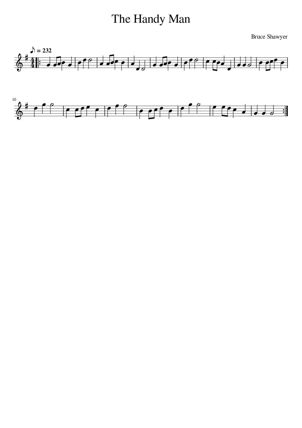 The Handy Man - Page 1