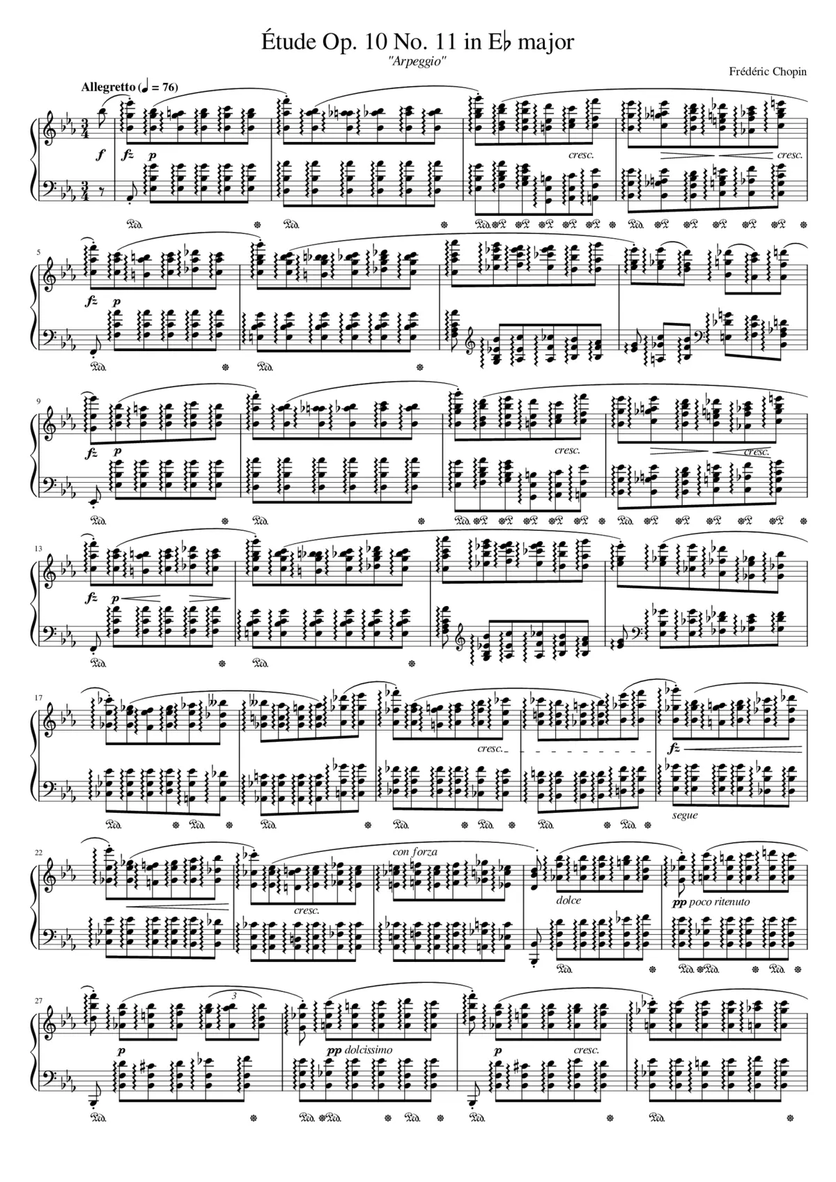 Études Op.10 - Page 1