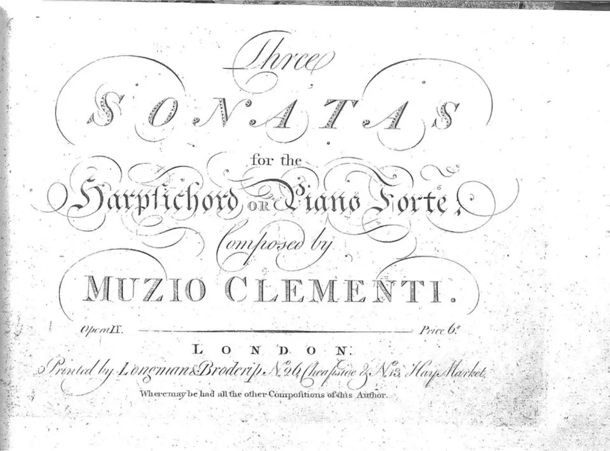 Three Piano Sonatas - Page 1