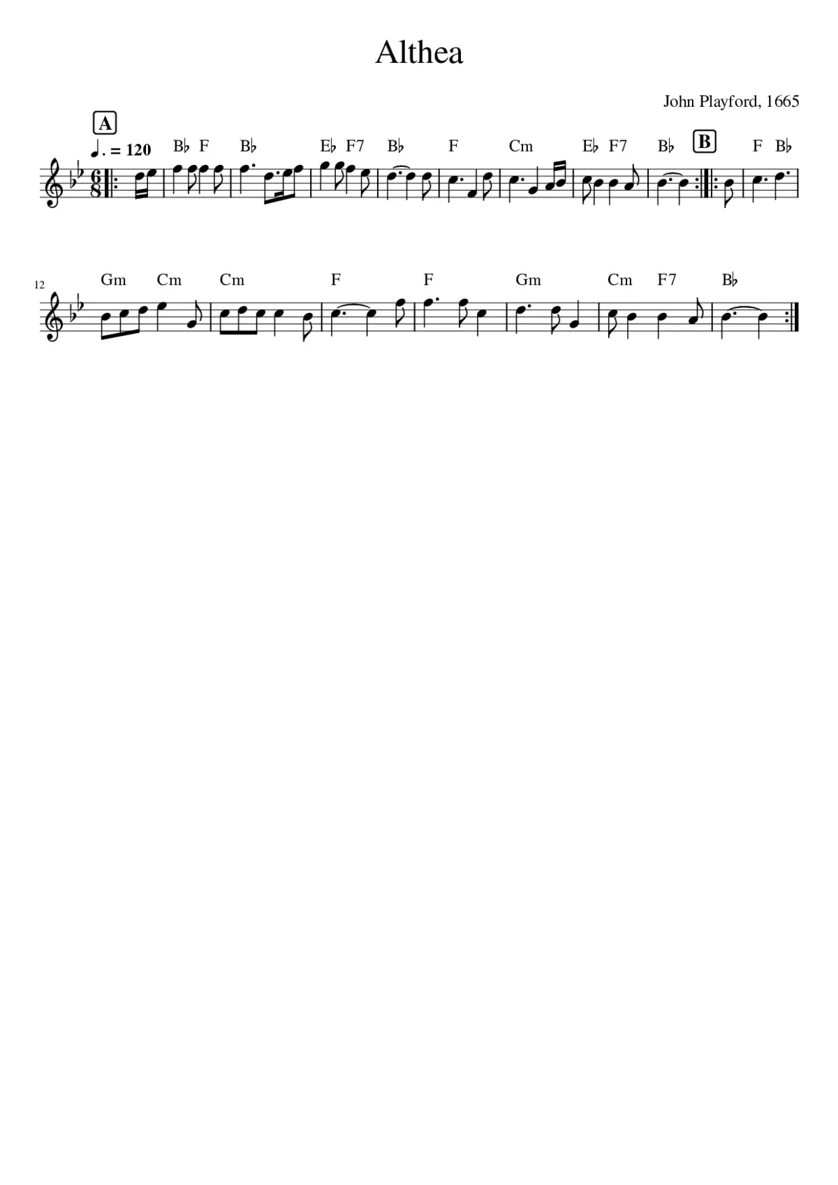 Althea - Page 1