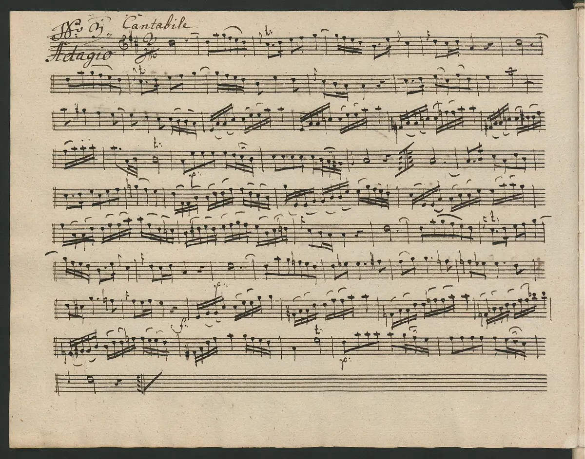 Baryton Trio in D major - Page 1