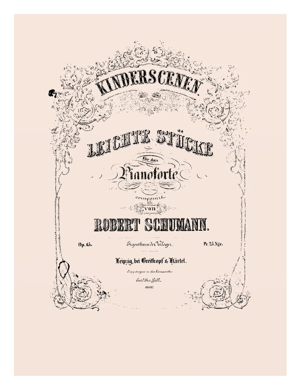 Kinderszenen Op.15 - Page 1