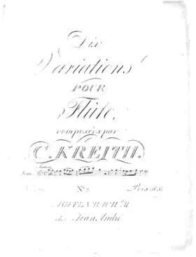 10 Variations for Flute, Book 2