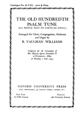 The Old Hundredth Psalm Tune