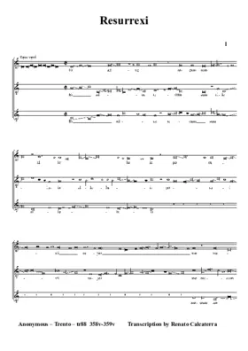 Resurrexi I