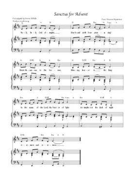 Sanctus for Advent