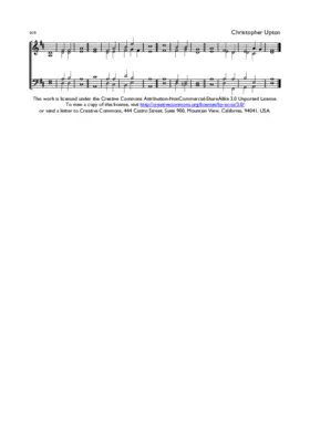 Double Chant 019 in D Major