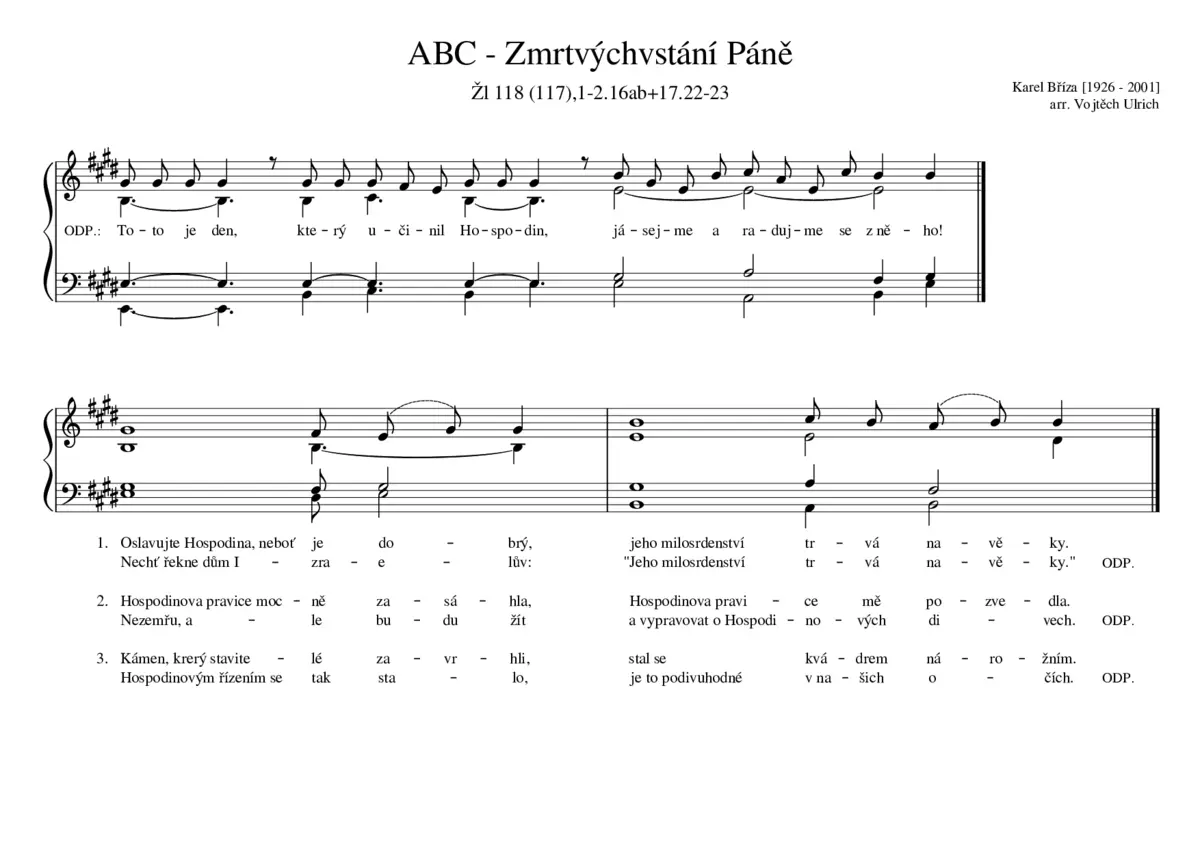 ABC - Zmrtvýchvstání Páně - Page 1