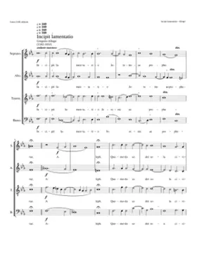Incipit lamentatio Jeremiae prophetae