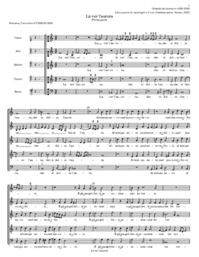 Là ver l'aurora che sì dolce l'aura