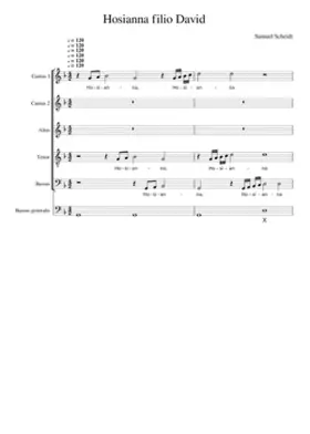 Hosianna filio David