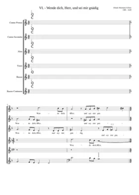 Wende dich Herr und sei mir gnädig