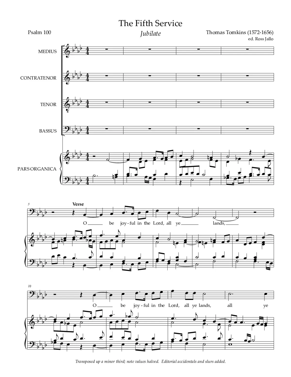 Morning canticles from The Fifth Service - Page 1