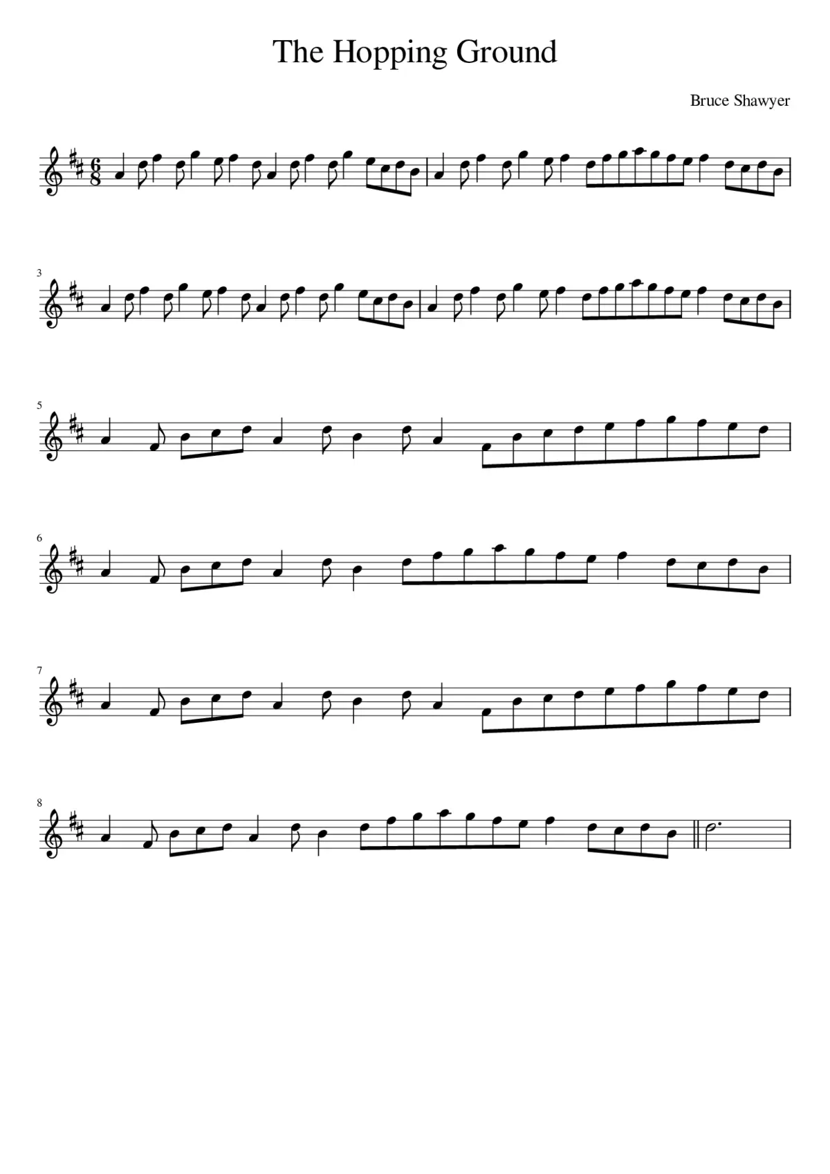 The Hopping Ground - Page 1