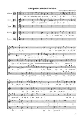 Omnipotens sempiterne Deus