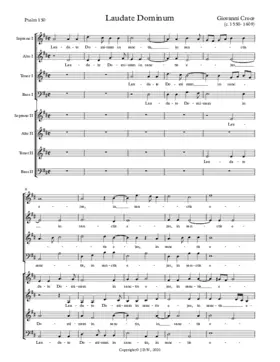 Laudate Dominum in sanctis eius