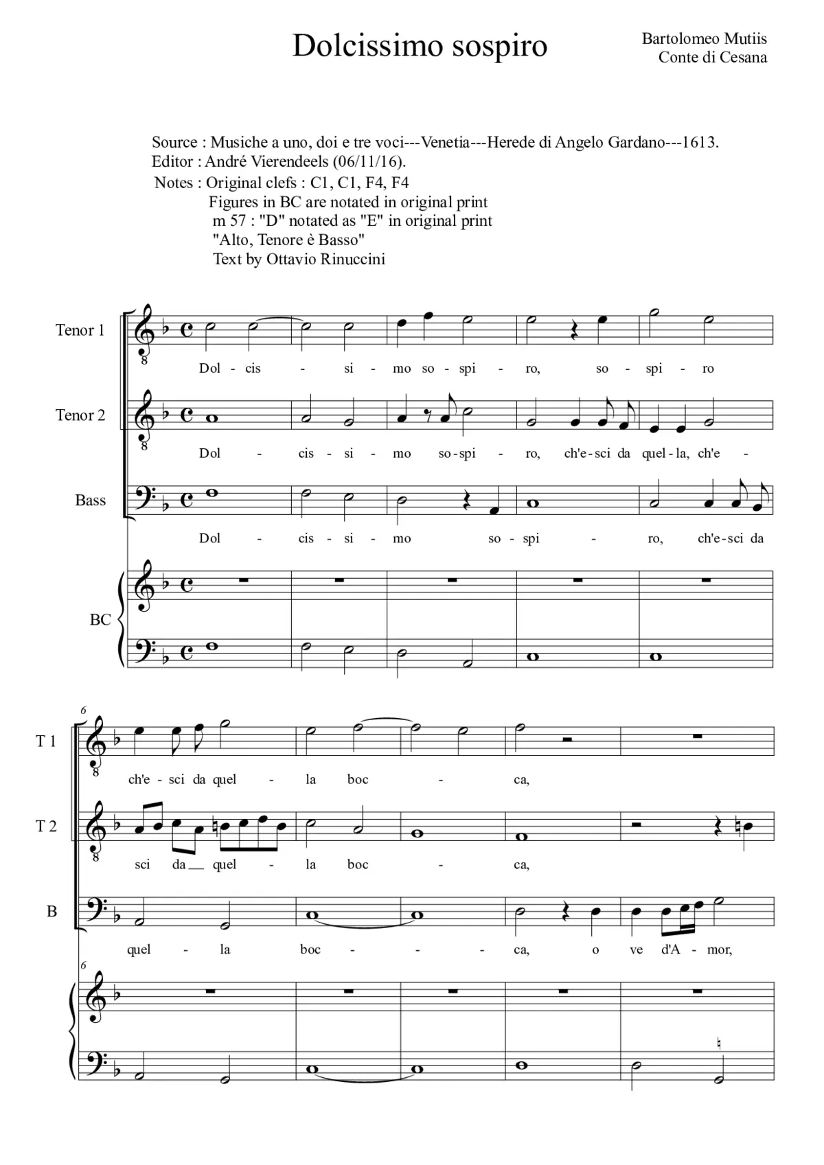 Dolcissimo sospiro - Page 1