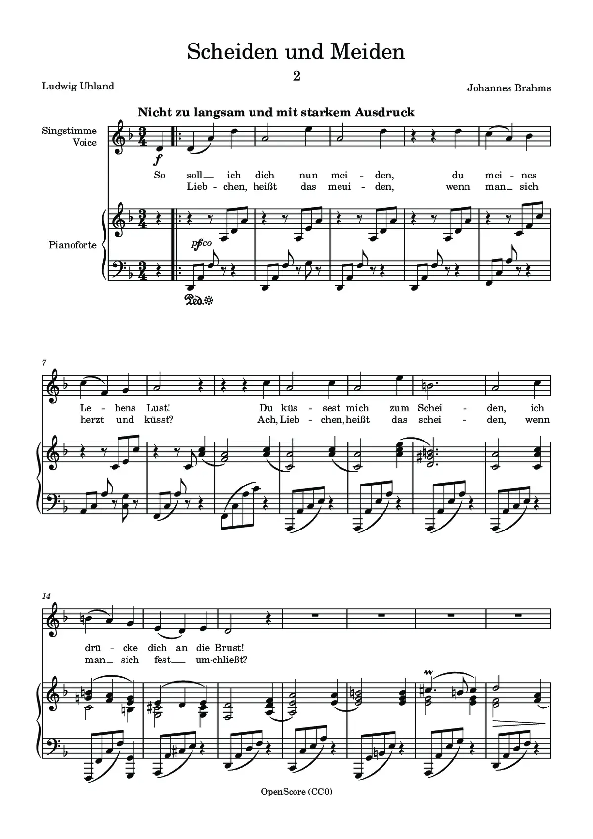 Scheiden und Meiden - Page 1