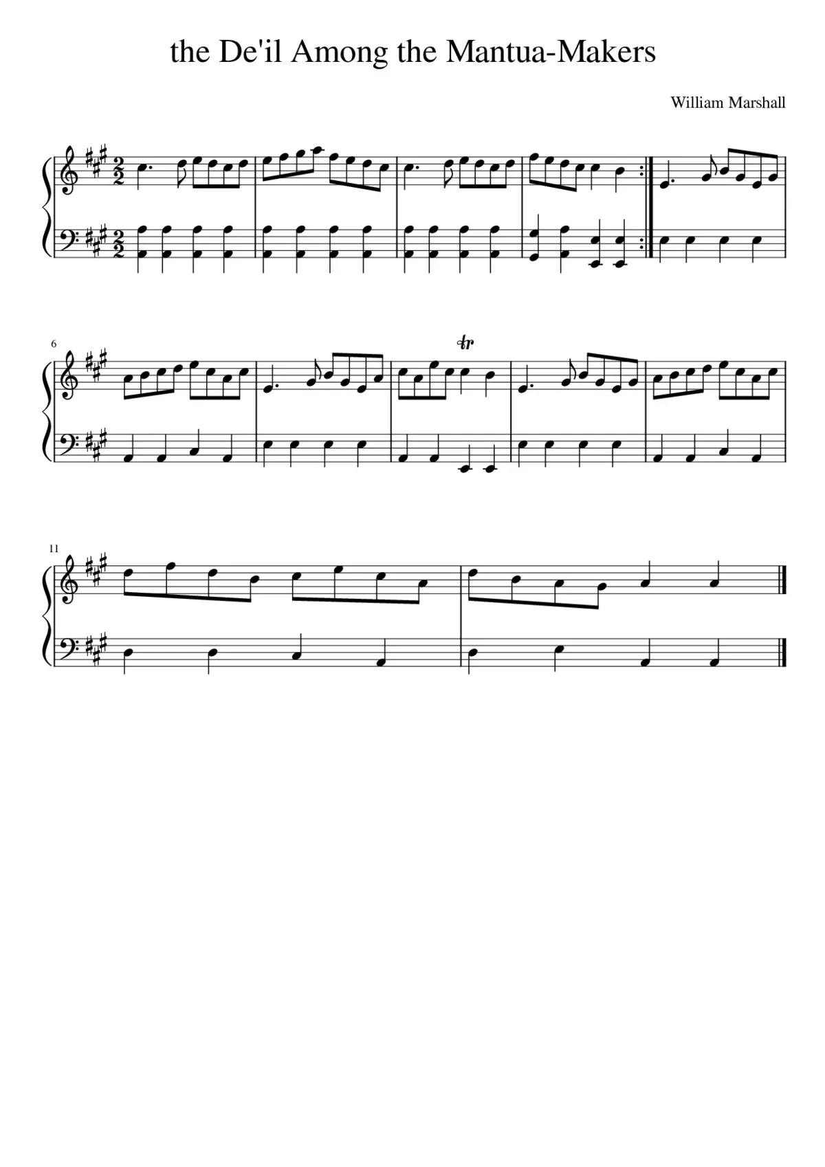 the De'il Among the Mantua-Makers - Page 1