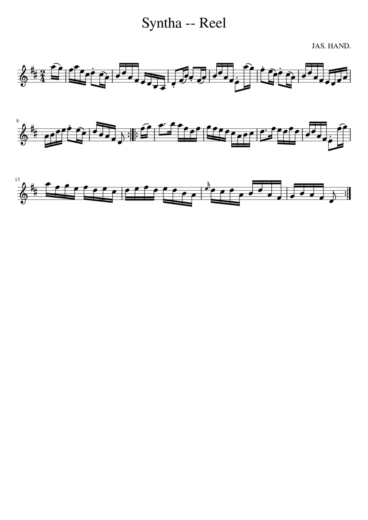 Syntha -- Reel - Page 1